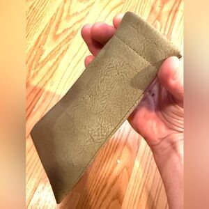 Eyeglasses/Sunglass Case Squeeze-Top Artificial Leather Pouch.Unisex